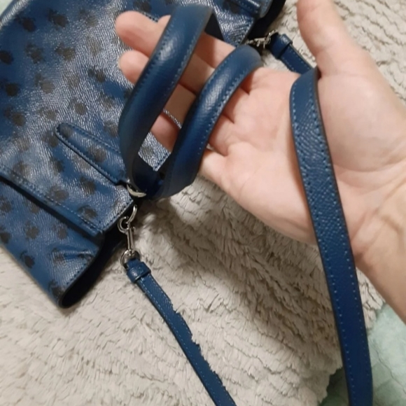 SOLD! COACH CROSBY MINI CARRYALL FLORAL PRINTED CROSSGRAIN LEATHER (# 34774) - Picture 6 of 9